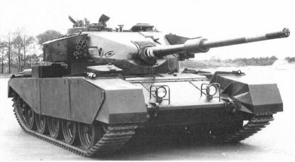 Tanque mediano británico FV4202 (calado)