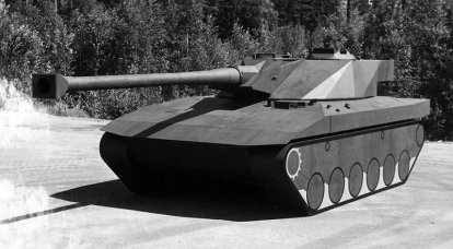 Проект легкого танка UDES 15/16 (Швеция)
