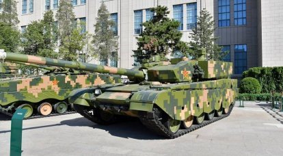 Características de los tanques chinos modernos.