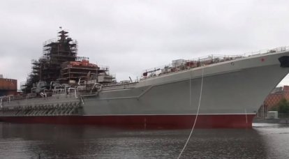 A edição americana duvidou do retorno do cruzador "Almirante Nakhimov" à Marinha Russa