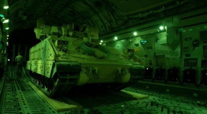 Die USA haben BMP Bradley im Nordosten Syriens eingesetzt