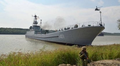 De Russische militaire commandant kondigde de vernietiging aan van het middelgrote landingsschip "Yuriy Olefirenko" van de Oekraïense marine in de haven van Odessa