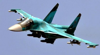 صور مسلحون ضربات قوية للطائرات الروسية Su-30SM و Su-25SM و Su-34