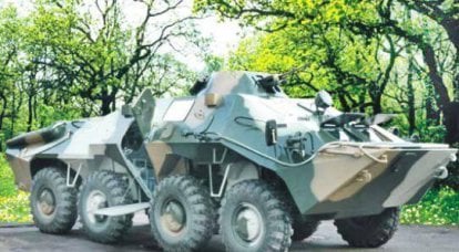Komuta ve personel aracı "Svityaz" BTR-70Di-02 dayalı