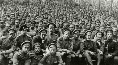 第一次世界大戦。 戦争中のロシア