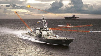 Американские военные моряки готовы идти в бой с лазерным оружием