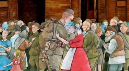 Para as crianças - sobre a Grande Guerra Patriótica: "Como soldado, Pavel Buslaev foi à guerra"