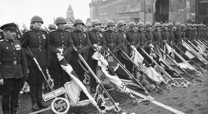24 June 1945, the first Victory Parade was held on Red Square