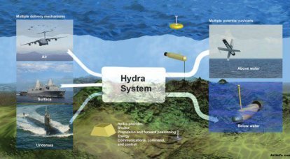 DARPA criará uma "Hydra" de várias cabeças para a Marinha dos EUA