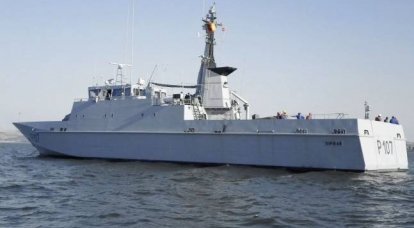 В Камеруне перевернулось военное судно