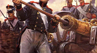The artillery story about the case of Borodino