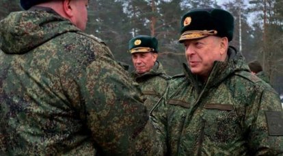 Генерал Салюков прибыл в Беларусь для проверки боеготовности региональной группировки войск