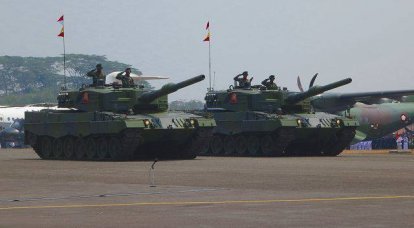 A Rheinmetall entregará o tanque 103 Leopard-2А4 e 43 BMP Marder-1А3 para a Indonésia