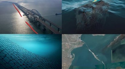Керченский барьер защитит Крымский мост от украинских террористических атак с воды и из-под воды