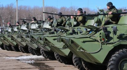 Более 50 БТР-82А поступили на вооружение формируемой на Урале танковой дивизии