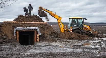 Минобороны Украины: строительство оборонительных фортификаций на пяти направлениях «подходит к завершению»