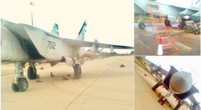 В Ливии заметили МиГ-25