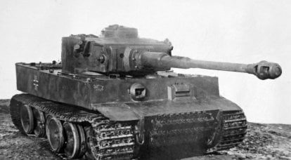 붉은 군대의 모루. 독일 포획 탱크 테스트