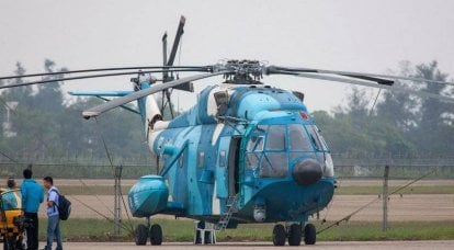 Changhe Z-8 – китайский многоцелевой вертолет