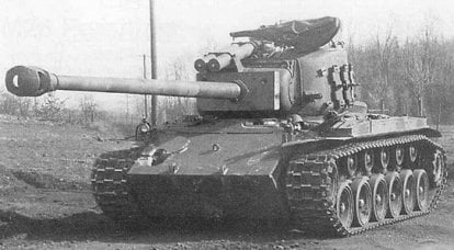 무거운 T26E1 슈퍼 퍼싱 탱크