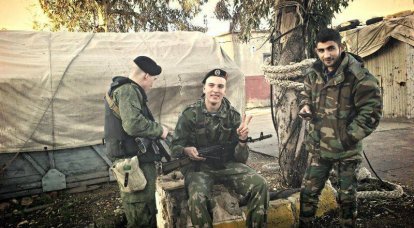 Wochentags im russischen Marinestützpunkt in Tartus, Syrien