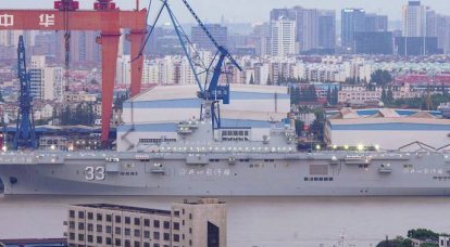 اكتب 075 LHD سفينة هجومية برمائية صينية جاهزة للخدمة
