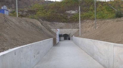 The restored Soviet underground fuel and lubricants storage facility was commissioned in Crimea