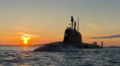 Kalibre tarafından ateşlenen nükleer denizaltı Severodvinsk