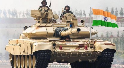 Индийское Минобороны выдало контракт на сборку российских танков Т-90МС