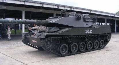 Firepower M1 "Abrams" con una masa como un transporte blindado de personal: tanque ligero estadounidense "Stingray"