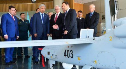 The defense ministers of Kazakhstan and Israel have agreed to jointly manufacture drones