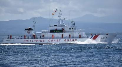 استخدم خفر السواحل الصيني خراطيم المياه ضد سفينة دورية فلبينية