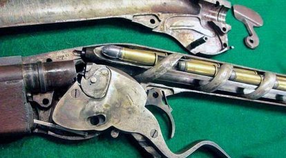 沃伦·埃文斯步枪。 表兄的冲锋枪“ Calico”和“野牛”