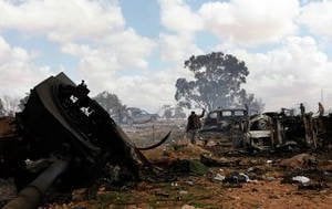 Coalition does not know the timing of the end of the bombing of Libya