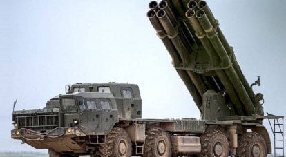 Cohetes guiados para MLRS "Tornado-S" en combate