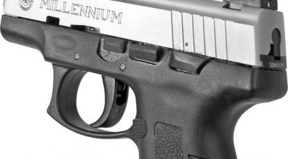 Pistols of the company Taurus Millennium series