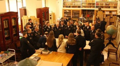 In St. Petersburg, completed collections hydrographs of the Russian Navy