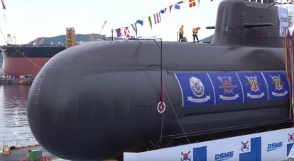 Первая южнокорейская субмарина типа KSS-3 с ВНЭУ начала ходовые испытания