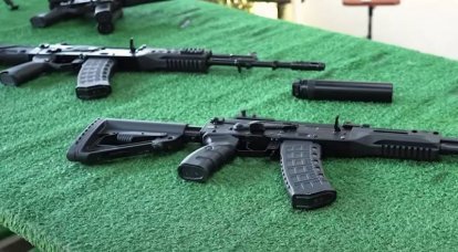 Concern "Kalashnikov" presented new small arms, including the updated AK-12