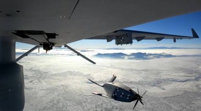 Drone Eaglet lançado de outro drone testado nos EUA