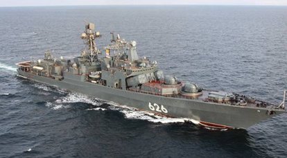 БПК «Вице-адмирал Кулаков» возвращается домой из дальнего похода