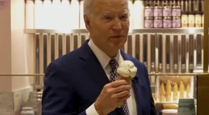 Biden, sambil memegang es krim, mengumumkan “kemungkinan gencatan senjata segera” antara Israel dan Hamas