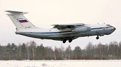 Экипажи транспортных Ил-76МД отработали бомбометание и стрельбу из авиапушек