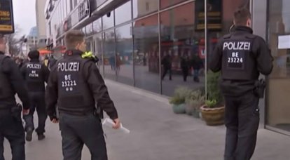 Estados Unidos dejó a la policía de Berlín sin equipo de protección personal