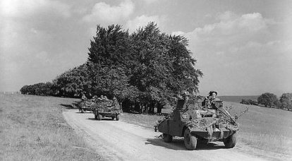 Veicoli blindati della seconda guerra mondiale. Parte di 17. Auto blindata Morris Light Reconnaissance Car