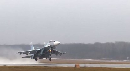 Минобороны показало кадры работы российских истребителей в рамках спецоперации на Украине