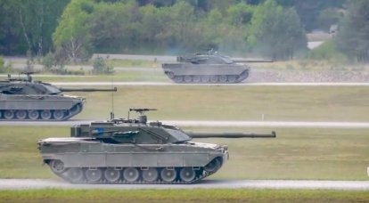 Los tanques Ariete llegaron por primera vez a Letonia
