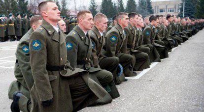 Primeira graduação da Rússia de sargentos das forças armadas teve lugar em Ryazan