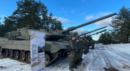 O governo espanhol fornecerá à Ucrânia até seis tanques Leopard 2A4 do armazenamento do exército espanhol