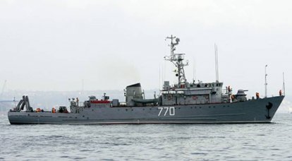 Тральщик «Валентин Пикуль» пополнил группировку кораблей ВМФ в Средиземном море